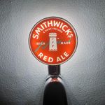 Brand New Smithwicks Beer Badge! Smithwicks Pump Badge! Frog Eye Lens
