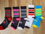 5 X Pairs Of Rapha Mens Cycling Socks  -  Size 8-11 - Brand New