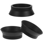3 Pcs Binocular Eyepiece for Telescope Telescopes Rubber Eyecups Covers