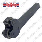 2 Wheel Knurling Tool With Pivoting Head Medium Wheels Knurling Tool