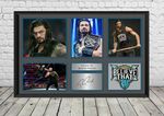 Roman Reigns WWE Signed Photo Print Autographed Poster Wrestling Memorabilia