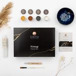 CHIYU Bio Kintsugi Repair Kit Deluxe – Gold, Silver, Copper – Food Safe RRP £80