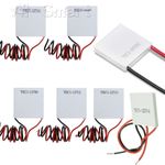 5V/12V TEC1 Heatsink Thermoelectric Cooler Peltier Cooling Plate 20/25/30/40MM