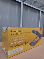 Drew & Cole 5 Minute CleverChef 700W Electric Cooking Appliance Black 220-240V