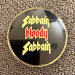 Black Sabbath Sabbath Bloody Sabbath Round Pin Badge - Metal