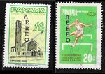 Panama 1963: value overprints; Mi. No. 653/654° complete (L754)