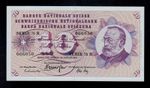 SWITZERLAND  10 FRANKEN  1972 SIGN. 43  PICK # 45r  UNC LESS.