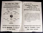 WEST AUCKLAND TOWN v STANLEY, 25/10/1947 DURHAM BENEVOLENT BOWL 2nd R' PROGRAMME