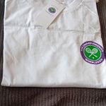 Wimbledon Official Men’s Short Sleeve T-Shirt XL White/Purple/Green