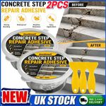 2X Concrete Step Repair Adhesive Filler Crack Cracks Cement Patch Wall Hole 100g