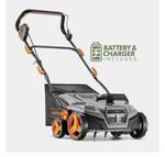 Vonhaus 40V Scarifier Aerator - Cordless Scarifier & Lawn Aerator