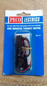Peco PL11 side mounted point motor