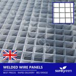 Galvanised Welded Wire Panel ST | 2.4m x 1.22m | 50mm Hole | 12G | 12 Pack