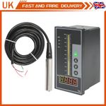 Liquid Level Transmitter Water Level Sensor Detector 24V DC 4‑20mA 0‑5 m UK