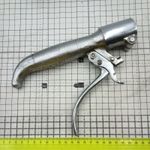 Vintage Rare Handle Bar End, Locking Pull Hand Lever Motorcycle Garden Machine?