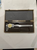 USED TESA 6" CALIPER .001" SWISS MADE SHOCKPROOF 05.20002 WITH CASE