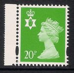 Northern Ireland 1998 NI80 20p photo. right band perf. 14 booklet stamp MNH