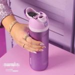 New 24oz FreeSip So Eggstra Limited Edition Shimmery Purple Water Bottle