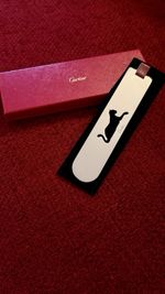 NEW Cartier VIP Gift Panthère de Cartier Bookmark - Luxury Ad Gift  Collectible