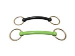 Rubber Mullen Mouth Loose Ring Snaffle Bit Brand New