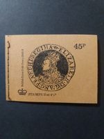 GB SEPT 1974 45p Stitched Booklet. ''No.3 Elizabeth Gold Crown'' DS1