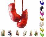 RingMaster Mini Boxing Gloves Car Hanger Van Rear Mirror Gift Flags