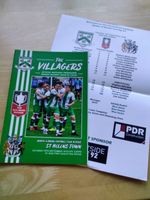 2020/21  NORTH FERRIBY  v  ST HELENS TOWN = FA VASE + TEAM SHEET