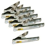 24pc Stall Clips 6'' 150mm Heavy Duty Steel Metal Spring Clamps Clamp