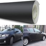 Black Matt Vinyl Car Wrap Film Sticker Air Bubble Free