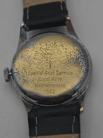 Royal Navy ww2 1942 Mediterranean Special air Service Marine wind up watch