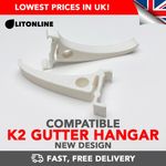 K2 Gutter Bracket Replacement Hidden Conservatory C8043 Ogee Compatible