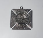 1888 Silver Fob Medal Cross Country Running Birmingham