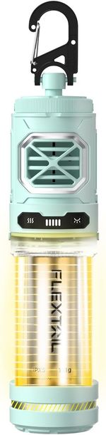 FLEXTAIL GEAR Tiny Repel 4800mAh Battery Mosquito Repellent 400LM Light IPX5 Blu