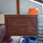 50 Heller 1920 Excellent Condition Notgeld Old BANKNOTE Austria
