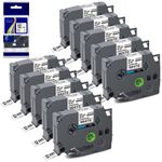 TZe-231 TZ Label Tape Fits For Brother P-Touch 12mm Laminated PT-1000 PT-H101C