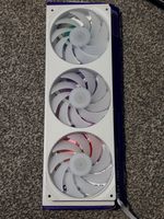 NZXT F360 RGB Core 360mm - White Single Frame - Triple Fan Unit (PC Cooling)