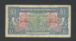 BRITISH ARMED FORCES £1 note 1946-8 1st Series Krause M15 Banknotes