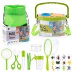 23PCS Bug Catcher for Kids Bug Catching Kit Outdoor Explorer Kit Toys for Age 3+