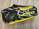 HEAD Andre Agassi Radical Performance 90s Double Tennis Racket Bag Vintage RARE