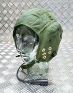 Flying Helmet Inner Type G Pilots Liner Green With Wire Loom