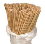 100 x 6ft Heavy Duty Bamboo Garden Canes Strong Thick Quality Plant Support
