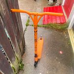 Orange & Black Push Kick Scooter with Handlebars - Push Scooter, Scooter