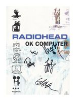 RADIOHEAD ENTIRE GROUP AUTOGRAPHED SIGNED A4 POSTER PRINT
