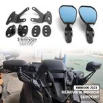 Rearview Mirrors Accessories Handlebar Rear View Mirror For Yamaha XMAX 300 2023