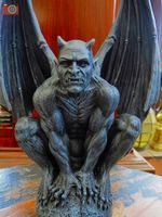 GRASP OF DARKNESS FIGURE, Large Gothic Gargoyle Figure, Antique Look. Occult etc