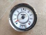 CLASSIC MINI GENUINE 1959 VERY EARLY SILVER FACED SPEEDO SPEEDOMETER CLOCK DIAL