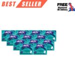 Heavy Absorbency Sanitary Pads with Wings, Regular/Long Size - 12 PK