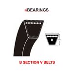 V BELT B SECTION SIZES B22V -B82 V BELT 17MM X 11MM
