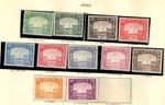 G6  BRITISH COLONIES STAMPS  ADEN 1937 SET TOP VALUE MISSING MINT CAT £230+