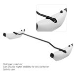 :Inflatable Kayak Stabilizer PVC Canoe Outrigger Kit Floating Boat